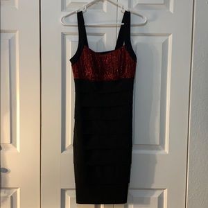 Black & Red Dress